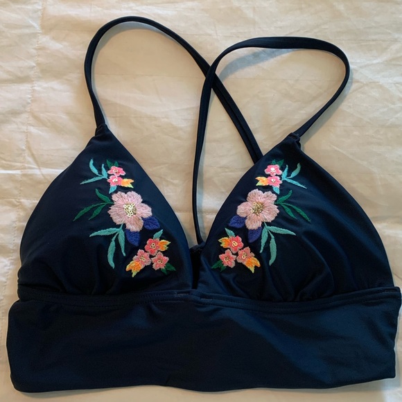 Hollister Other - Hollister Blue Bikini Swim Top